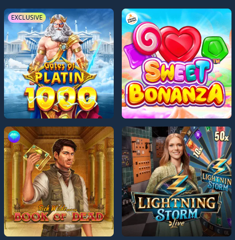 Platin Casino official website
