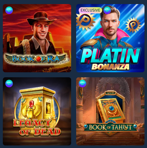 Platin Casino official website